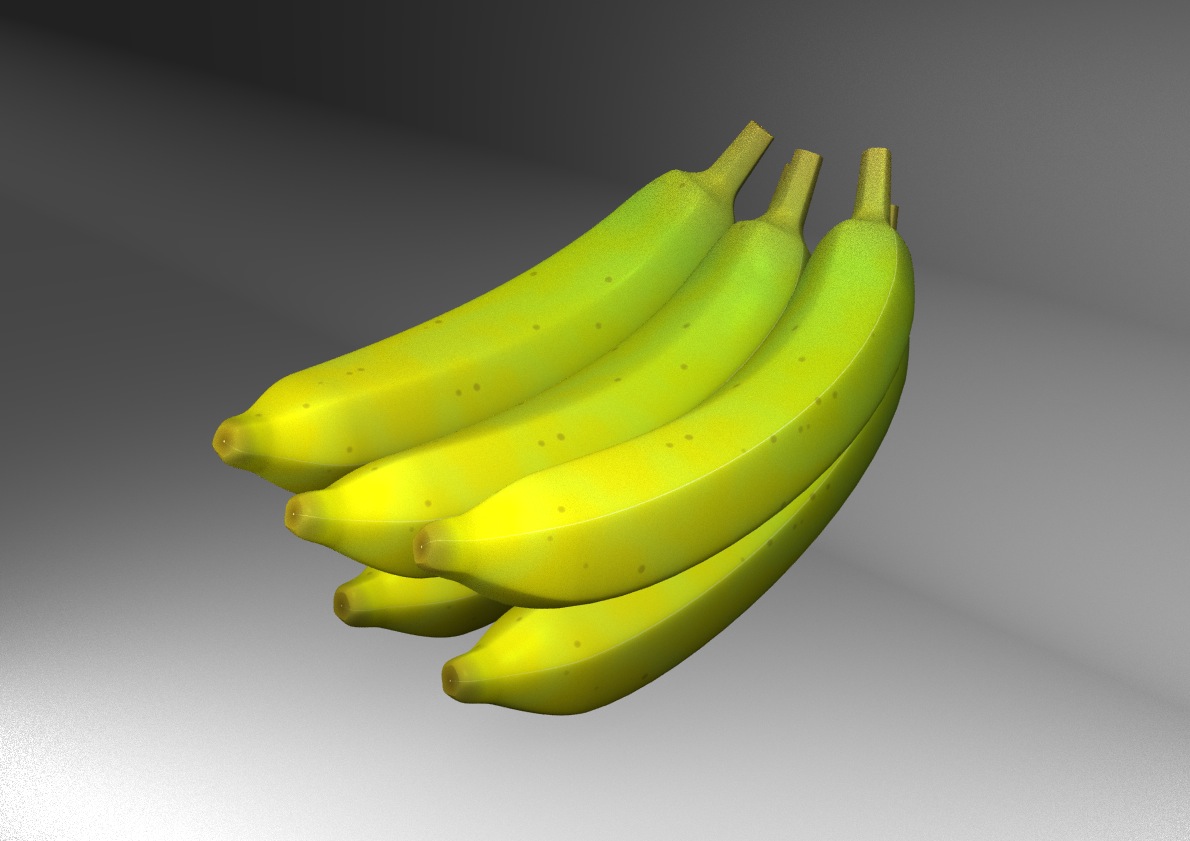 11月15日分　CG演習　後期　No.5　「バナナのモデリング」